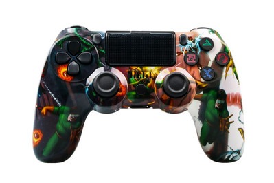 Juhtmeta Bluetoothi mängupult PS4 kontrolleri jaoks Sobib PS4/Slim/Pro konsooli jaoks PS4 PC juhtkangi PS3 juhtkonsool Smart Vibration