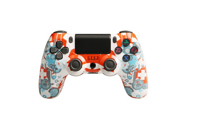 Juhtmeta Bluetoothi mängupult PS4 kontrolleri jaoks Sobib PS4/Slim/Pro konsooli jaoks PS4 PC juhtkangi PS3 juhtkonsool Smart Vibration