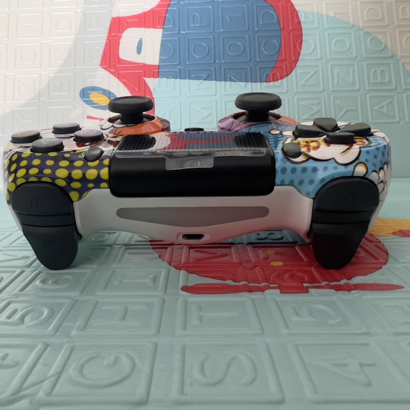 Juhtmeta Bluetoothi mängupult PS4 kontrolleri jaoks Sobib PS4/Slim/Pro konsooli jaoks PS4 PC juhtkangi PS3 juhtkonsool Smart Vibration