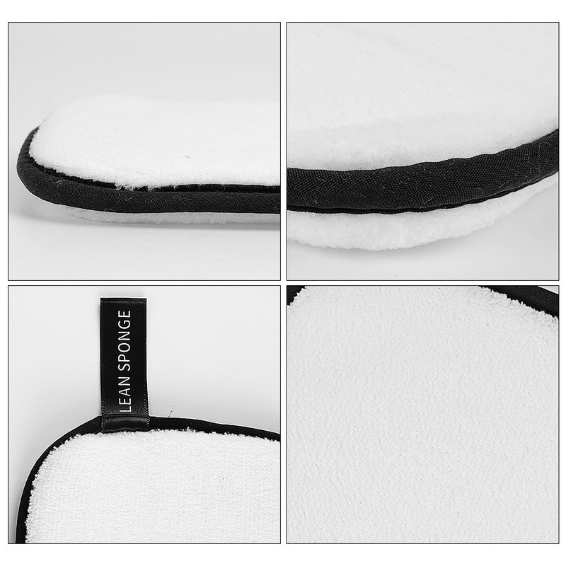 1/4 tk meigieemalduspuhv Kahepoolse näoga mikrokiust korduvkasutatav näorätik jumestussalvrätikud, pestavad puuvillased padjad Nahahoolduspuhv