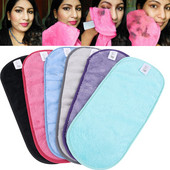 1 tk korduvkasutatav näopuhastusrätik Nahahooldus Mikrofiibrist pehmed meigieemalduspadjad Ei vaja puhastusõli puhastusvahend Naiste ilutööriistad