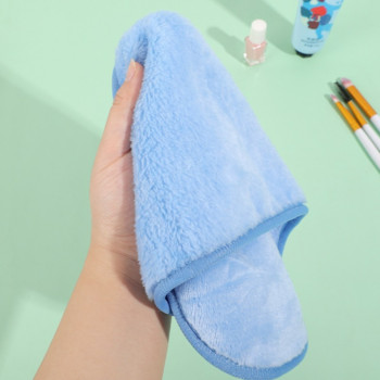 1 τεμ. επαναχρησιμοποιήσιμη πετσέτα καθαρισμού προσώπου Skin Care Microfiber μαλακά μαξιλαράκια ντεμακιγιάζ No Need Cleaning Oil Cleaner Εργαλεία ομορφιάς για γυναίκες