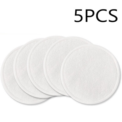 1/5 tk Korduvkasutatavad meigieemalduspadjad Pestavad ümmargused pehmed bambusest puuvillased padjakesed Puhastav näopadjake Kosmeetikatööriist Ilu-nahahooldus
