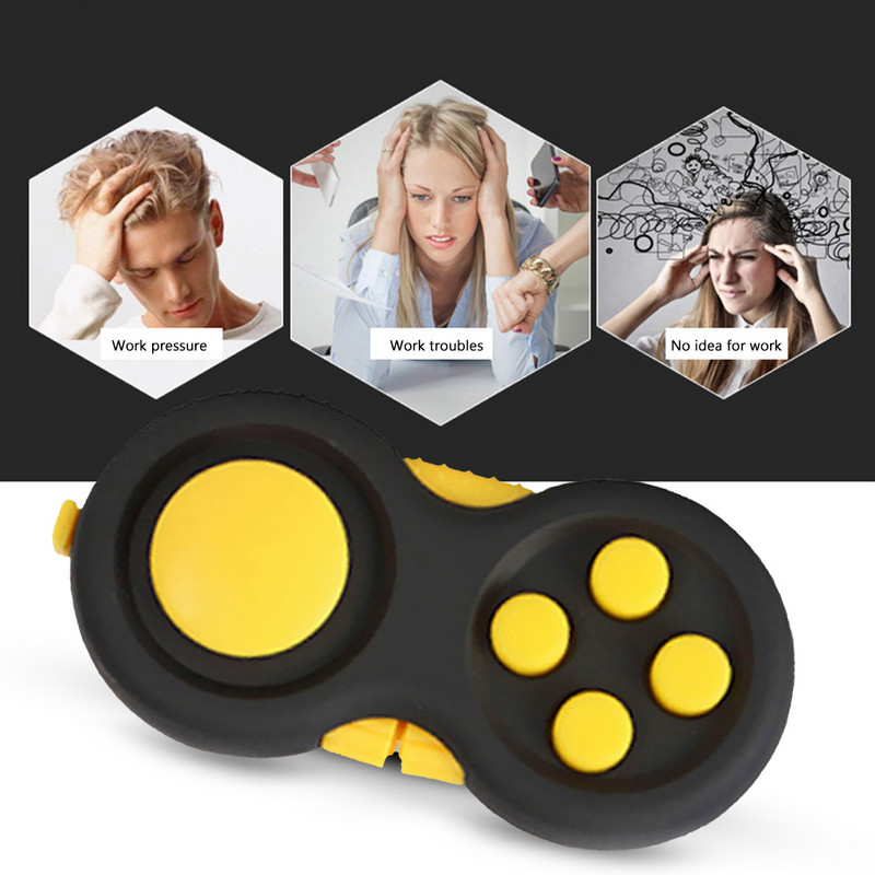 Játék Fidget Pad Stresszoldó Squeeze Fun Magic asztali játék fogantyú Játékok Stressz dekompressziós ajándékkulcs Mobiltelefon tartozék
