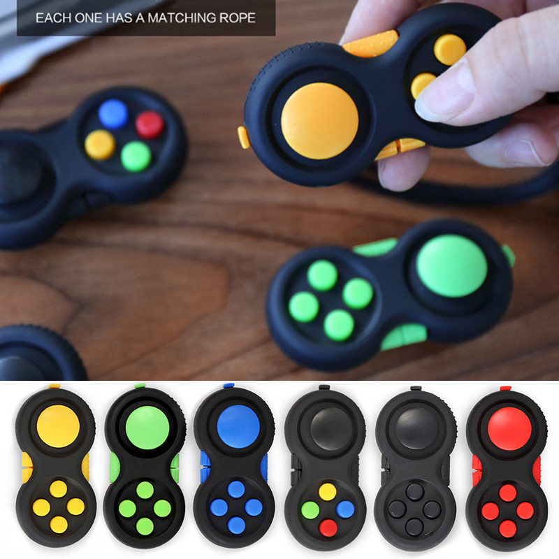 Játék Fidget Pad Stresszoldó Squeeze Fun Magic asztali játék fogantyú Játékok Stressz dekompressziós ajándékkulcs Mobiltelefon tartozék