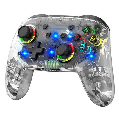 Console Pro vezérlő Nintendo Switchhez programozható Bluetooth-kompatibilis vezeték nélküli játékvezérlő