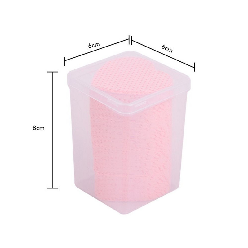 Kosmeetika Eebevaba paber Beauty UV geel puhastus vatipadjakeste eemaldaja puuvillane ripsmete puuvillane salvrätik Ripsmeliimi eemaldaja