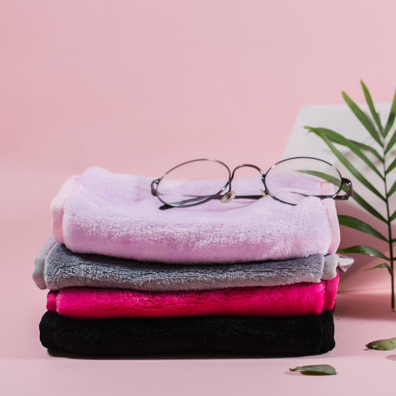 1 vnt Daugkartinio naudojimo makiažo valiklis vatos pagalvėlės Makiažo trintukas Mikropluošto veido rankšluostis Veido valymo servetėlės Odos priežiūra Grožio įrankiai