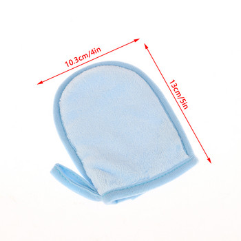 Дълбоко почистващи тампони за лице и лице за многократна употреба Кърпа за почистване на ръкавици за премахване на грим Мека почистваща кърпа от микрофибър Ръкавици за премахване на грим