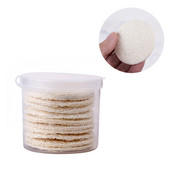 10 τμχ Natural Loofah Luffa Sponge Απολέπιση Μπάνιου Σφουγγάρι ντους Ποδιών Scrubber Προσώπου Βούρτσα καθαρισμού Τρίψιμο ντεμακιγιάζ