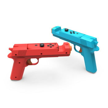 1 чифт Joycon Game Controller Hand Grip Gun Shape Handgrip Holder за Nintendo Switch & OLED Joy Con геймпад аксесоари