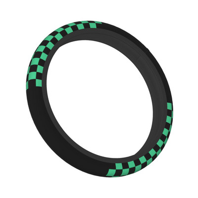 37-38 Car Steering Wheel Cover Demon Slayer Anime Universal Kimetsu No Yaiba Kamado Tanjirou Αξεσουάρ αυτοκινήτου με στυλ αυτοκινήτου