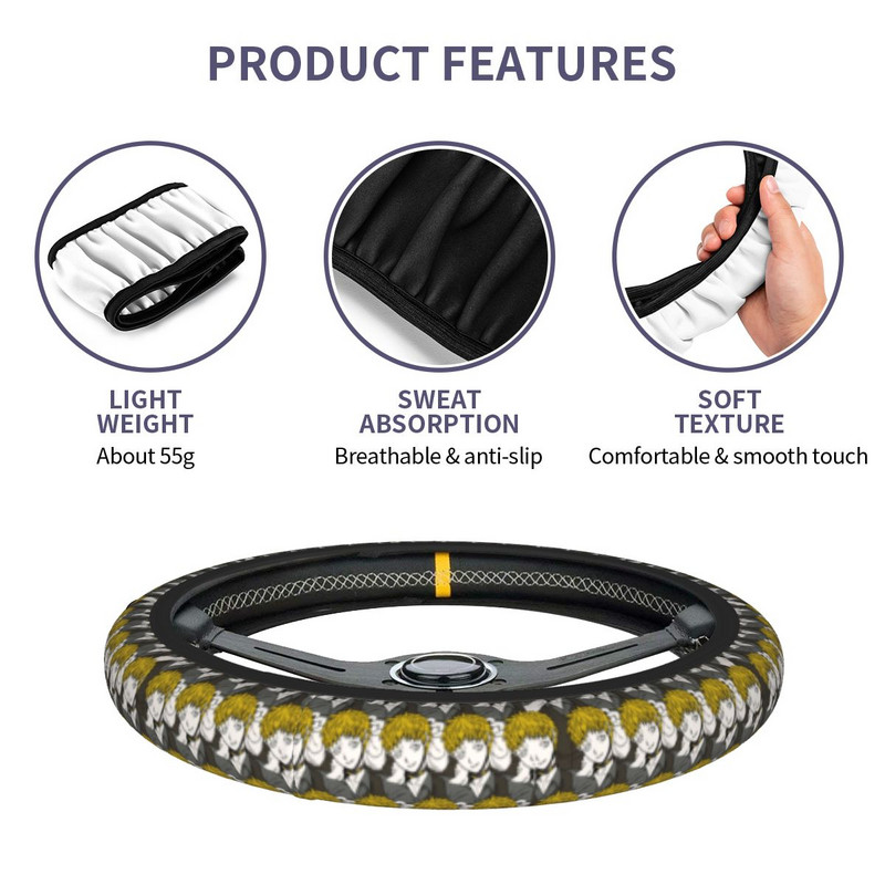 Keiji Shinogi autorool katab teie surmakäigu Mäng Anime Auto rooliratta kaitsja Mood Autode autotarvikud