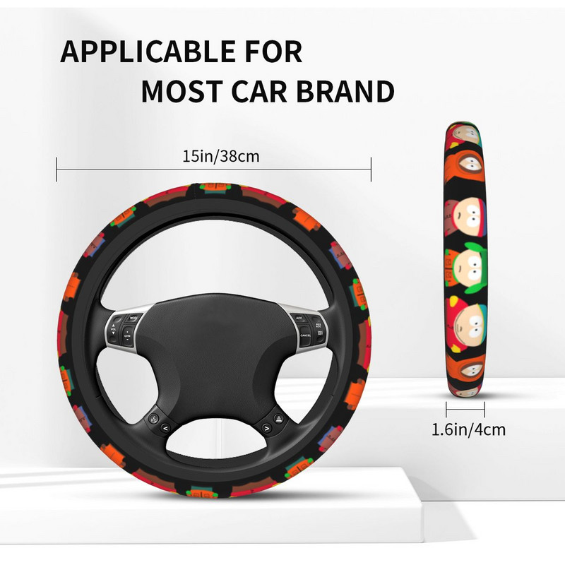 37-38 roolirattakatted armsad Southparki multikad elastsed anime-autostiilis sobivad autotarvikud