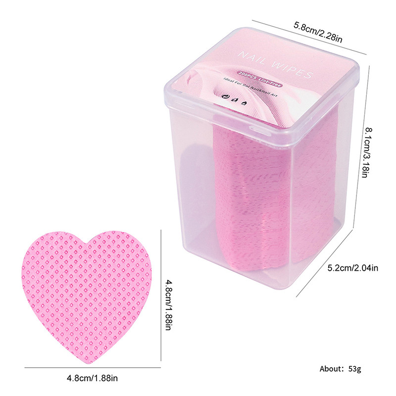 Ebemevabad vatipadjad küünelaki eemaldamine salvrätikud puhastustööriist küünekunsti puhastuslapid näpunäited UV-geel-laki eemaldamise padjapaberiga salvrätikud