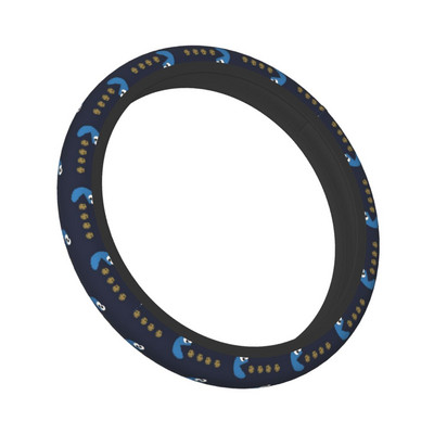 37-38 auto rooliratta kate Cartoon Cookie Monster Cute Kawaii universaalne autostiil Sobivad autotarvikud