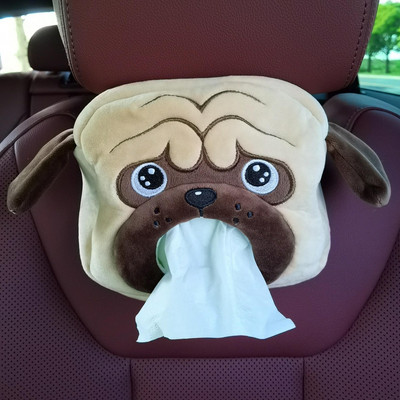 rajzfilm Aranyos autókendős doboz Kreatív autós akasztós típus fiókdoboz fedél Autóülés háttámla kartámasz doboz papírzsebkendő Rajzfilm Aranyos autó Ti