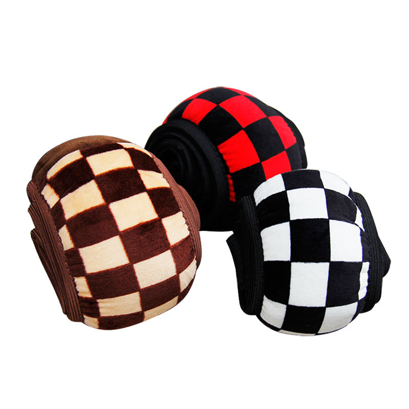 38 cm universalus automobilio dekoravimo automobilio vairo dangtelis, pliusinis audinys, skirtas automobilio vairo automobilio priedams