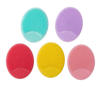 New Massage Face Cleansing Brush Exfoliating Blackhead Face Clean Silicone Brush Mini Massage Waterproof Facial Cleansing Tool