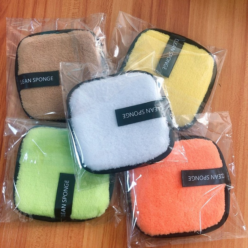 Korduvkasutatavad meigieemalduspadjad Mikrokiust käsnast puuvillast puhastusvahendi meigieemalduspadjad