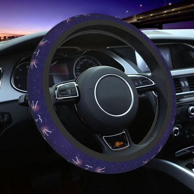 Lovely Usagi Tsukino Luna Pattern κάλυμμα τιμονιού για γυναίκες Moon Sailors Steering Wheel Protector Universal Fit 37-38cm Car