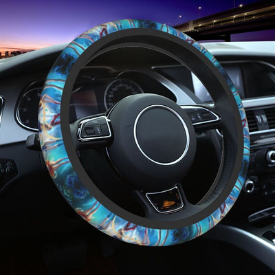 Lovely Usagi Tsukino Luna Pattern κάλυμμα τιμονιού για γυναίκες Moon Sailors Steering Wheel Protector Universal Fit 37-38cm Car