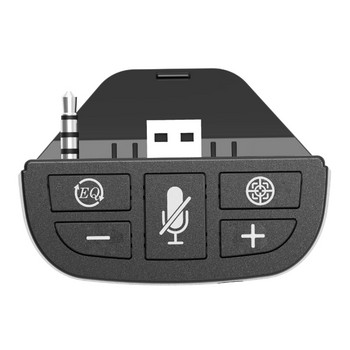 Ελεγκτής παιχνιδιών Ενισχυτής ήχου για Xbox One S/XSX/XSS/ELITE/ELITE2 Προσαρμογέας ακουστικών παιχνιδιών Ασύρματο στερεοφωνικό μετατροπέα ακουστικών