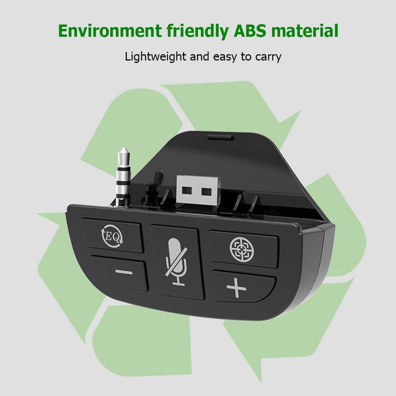 Žaidimų valdiklio garso stipriklis, skirtas Xbox One S/XSX/XSS/ELITE/ELITE2 žaidimų pulto ausinių adapteris, belaidis stereofoninių ausinių keitiklis