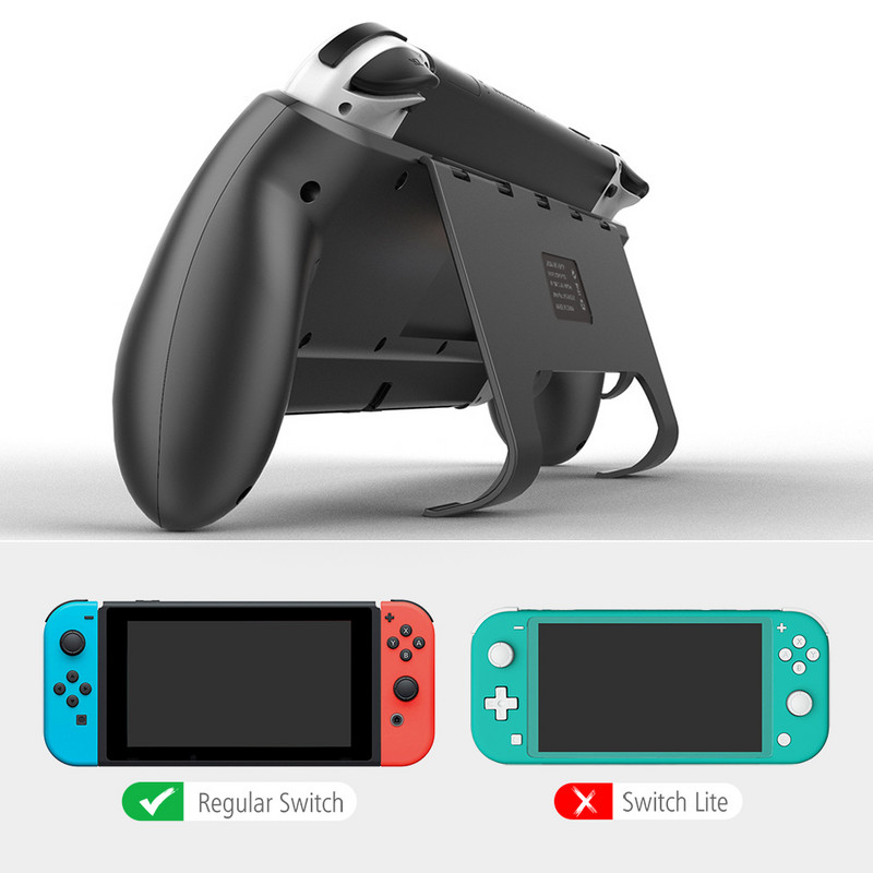kapcsoló markolattartóhoz Állítható állvány fogantyú Aszimmetrikus vezérlőtartó 5 kártya tároló Nintend Switch Oled számára