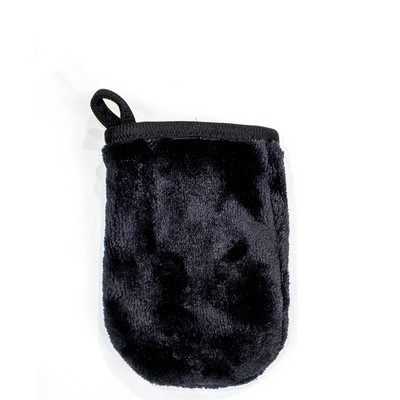 1vnt veido giluminio valymo pagalvėlės Daugkartinio naudojimo makiažo valiklis pirštinės Minkšta mikropluošto valomoji makiažą šalinanti pirštinė Veido rankšluostis