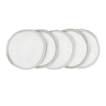 5 τμχ επαναχρησιμοποιούμενα μαξιλαράκια ντεμακιγιάζ από μπαμπού για βαμβακερό πλύσιμο ματιών