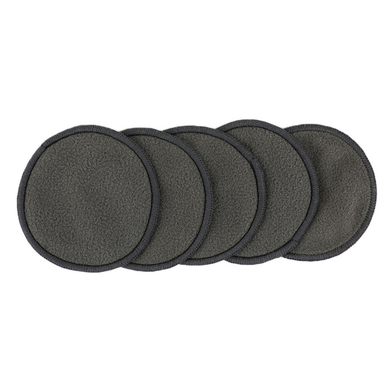 5 tk korduvkasutatavad bambusest meigieemalduspadjad silmade pesemiseks, puuvillased ümmargused