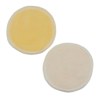 Επαναχρησιμοποιούμενα επιθέματα ντεμακιγιάζ Bamboo Fiber Double Layer Pads Crystal Velvet Cotton Pads Καθαρισμός προσώπου Puff Makeup Cosmetic Tool