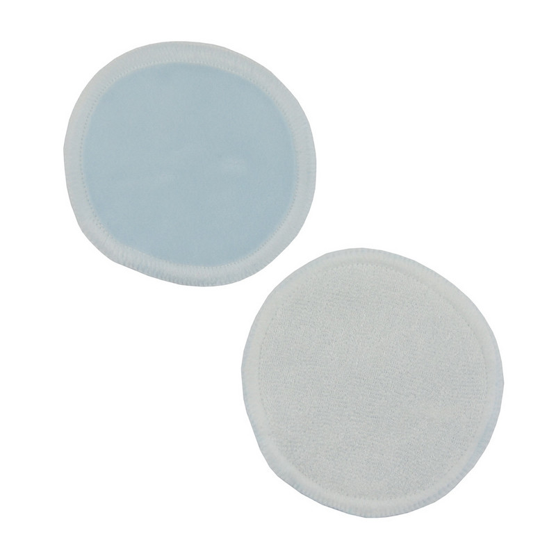 Korduvkasutatavad meigieemalduspadjad Bambuskiust kahekihilised padjakesed Crystal Velvet puuvillased padjad näopuhastuspuhastusmeigikosmeetikavahend