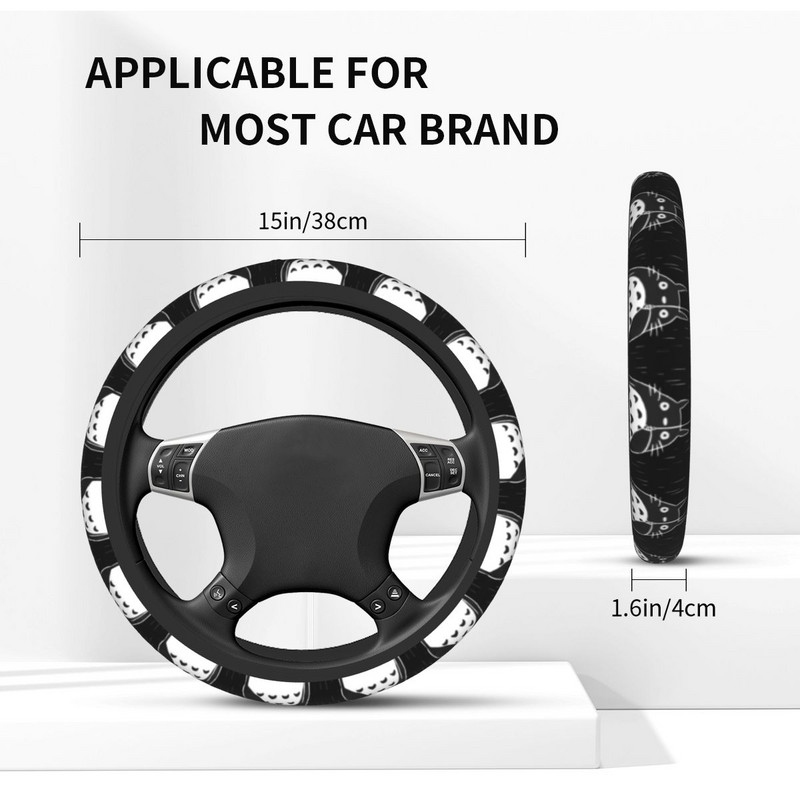 Kaimynas Totoro animacinių filmų studija Ghibli automobilio vairo dangtelis Anime Miyazaki Hayao automobilio vairo apsauga Automobilio stilius