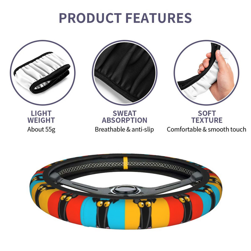 Greyhound Semaphore auto rooliratta kate 37-38 Whippet Lurcher Dog Animal Auto rooliratta kaitsja Auto stiil