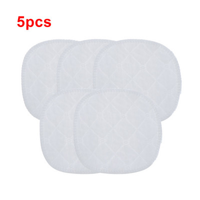 5 vnt. Plaunamas medvilninis makiažo valiklis, daugkartinis krūtų įklotas Moterų grožio priežiūrai Moterims grožio makiažui skirtas sveikatos priežiūros įrankis