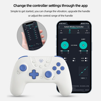 Безжични игри се справят с едно щракване, непрекъснато изпращане, безжичен контролер за геймпад, съвместим с Bluetooth аксесоари за игри
