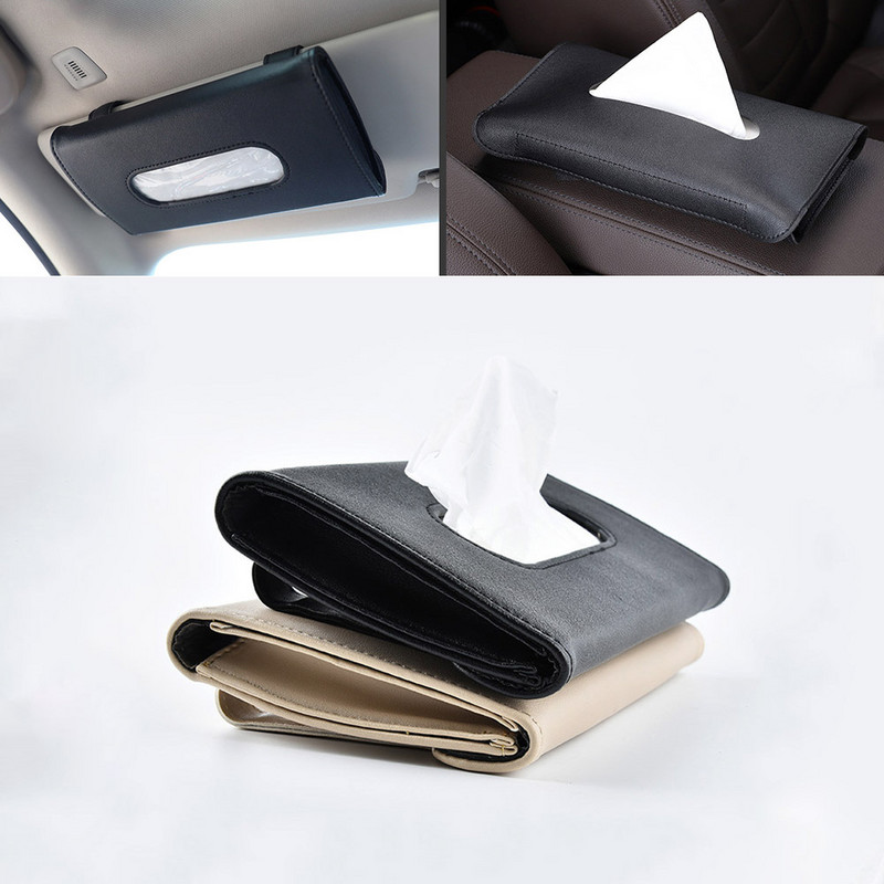 Auto salvrätikukarp Päikesevisir Rippkangakarp Auto sisemine hoiukast Dekoratsioon Auto sisemine hoiuruum Üldised autotarvikud