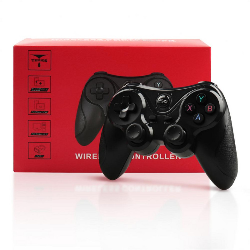 T3 juhtmevaba Bluetooth-ühilduv mängupult Joystick Joypad mängukontroller telefoni arvutiteleri digiboksi mängukonsoolile