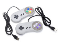 USB žaidimų valdiklis Joypad laidinis vairasvirtės valdiklis, skirtas Nintendo SNES, skirtas Windows98 XP Mac OS
