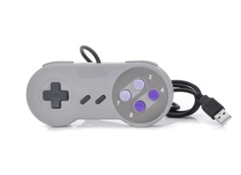 Ελεγκτής παιχνιδιών USB Joypad Ενσύρματο χειριστήριο Joystick για Nintendo SNES για Windows98 XP Mac Os