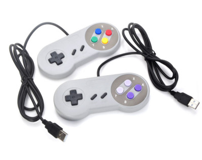 USB контролер за игри Joypad Жичен контролер за джойстик за Nintendo SNES за Windows98 XP Mac Os