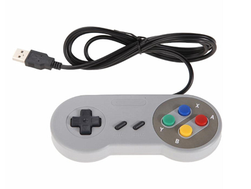 USB žaidimų valdiklis Joypad laidinis vairasvirtės valdiklis, skirtas Nintendo SNES, skirtas Windows98 XP Mac OS