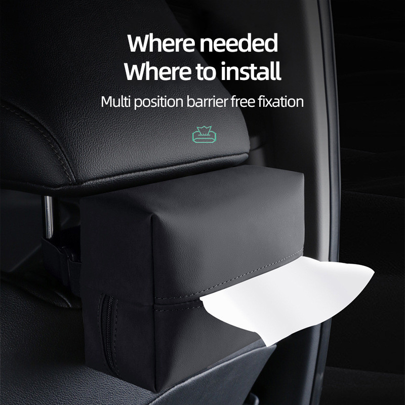 Θήκη για χαρτομάντιλα αυτοκινήτου Θήκη χαρτομάντιλου πίσω καθίσματος Αδιάβροχο ύφασμα για εσωτερικό αυτοκινήτου/φορτηγού αυτοκινήτου