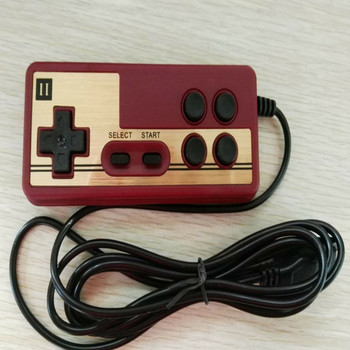 9 Pin Backup Game Controller за конзолни игри 8bit TV GAME PLAYER FC Red and white Machine Handle Special Game Handle