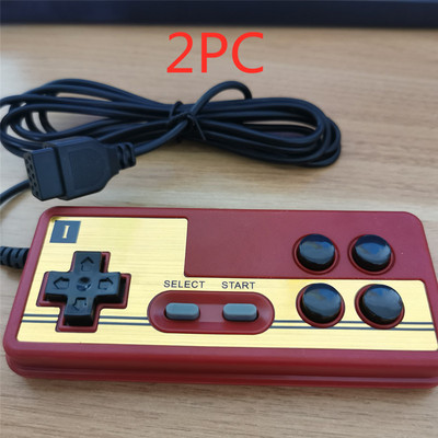 9 kontaktiga varumängukontroller konsoolimängude jaoks 8-bitine TV MÄNGUMÄNGIJA FC Punane ja valge masinakäepide Spetsiaalne mängukäepide