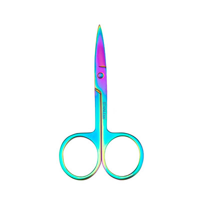 OWOSC 1PC roostevabast terasest väike küünte tööriistad kulmude nina juuksekäärid lõigatud maniküür näo trimmimiseks pintsett meik ilutööriist