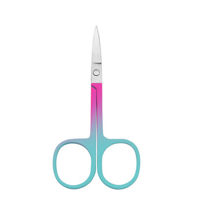 OWOSC 1PC roostevabast terasest väike küünte tööriistad kulmude nina juuksekäärid lõigatud maniküür näo trimmimiseks pintsett meik ilutööriist