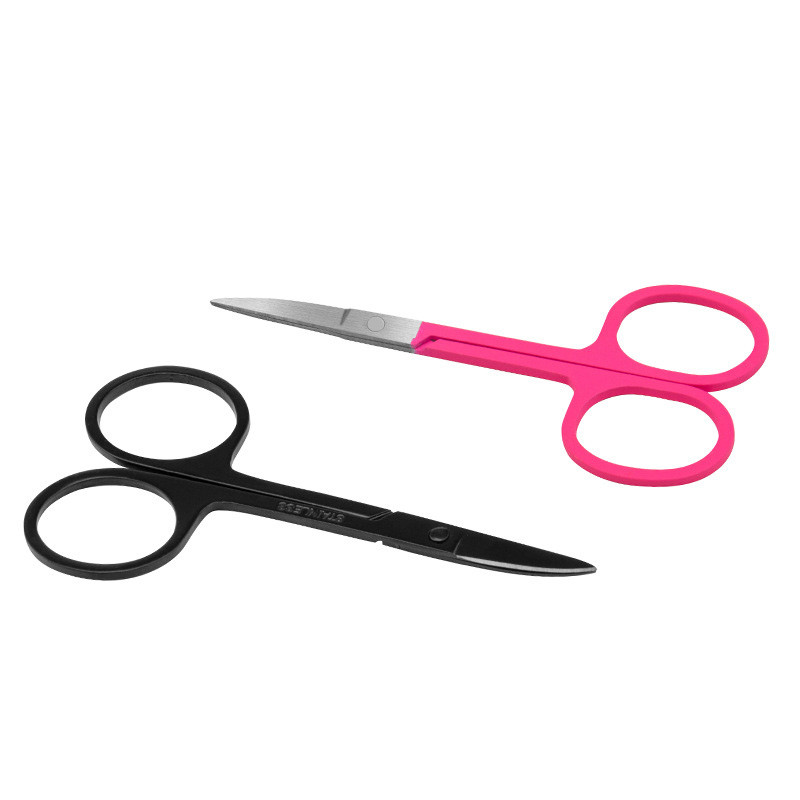 OWOSC 1PC roostevabast terasest väike küünte tööriistad kulmude nina juuksekäärid lõigatud maniküür näo trimmimiseks pintsett meik ilutööriist